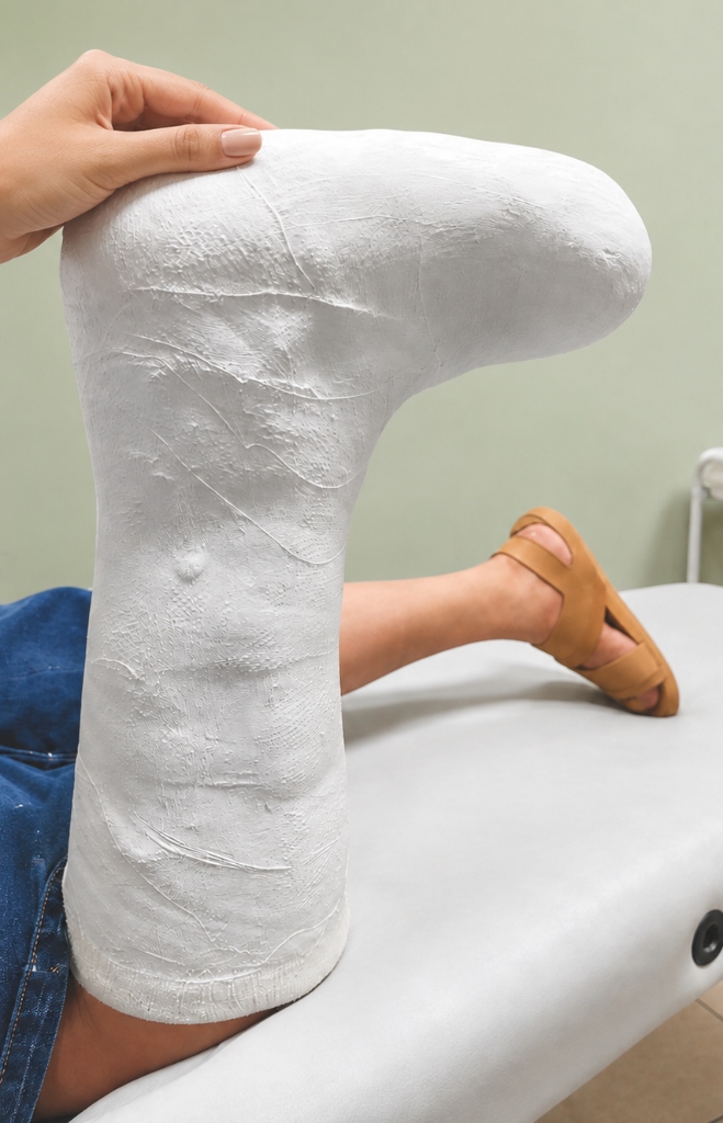 Gesso de Contato Total - Tratamento de Úlceras Neuropáticas e Pé Diabético